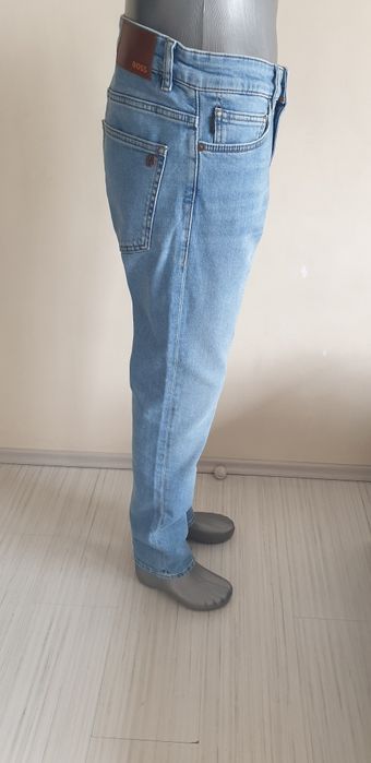 Hugo Boss Delaware Slim Fit Soft Touch 33/32 НОВО ОРИГИНАЛ Мъжки Дънки