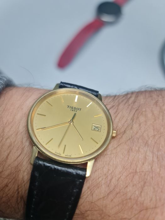Tissot 18k целия златен унисекс