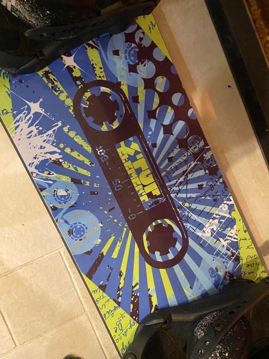 Сноуборд  и автомати