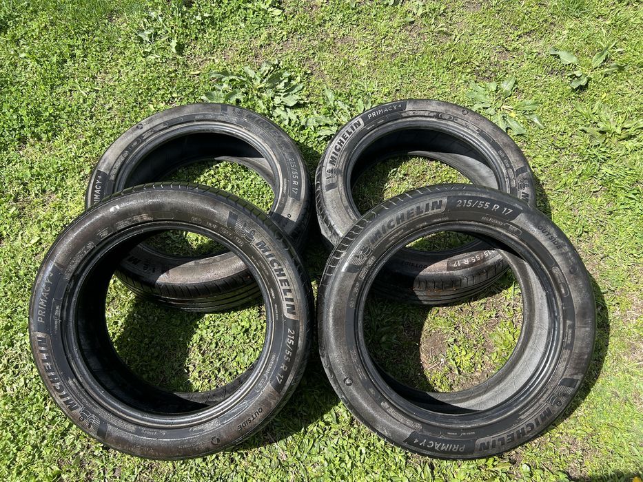 Летние шины Michelin 215/55/17