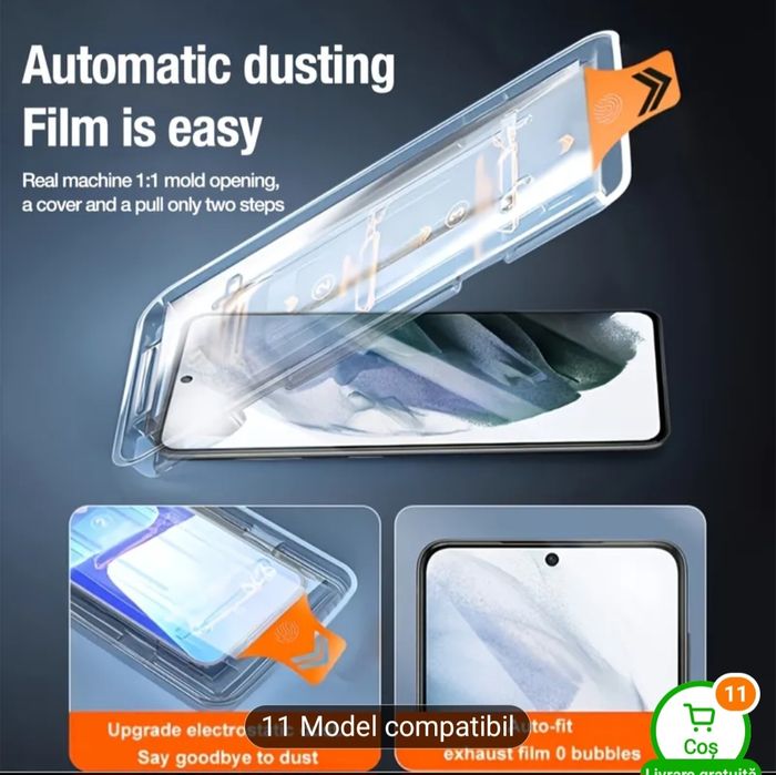 Vând Folie de Samsung S23 simplu