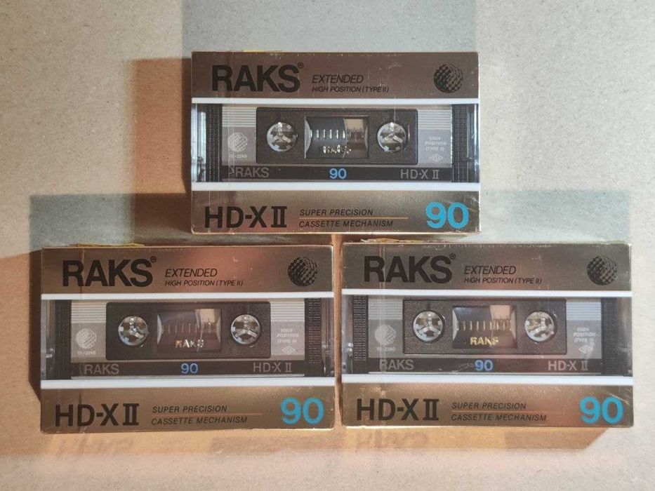 Аудиокассеты RAKS, AGFA в коллекцию