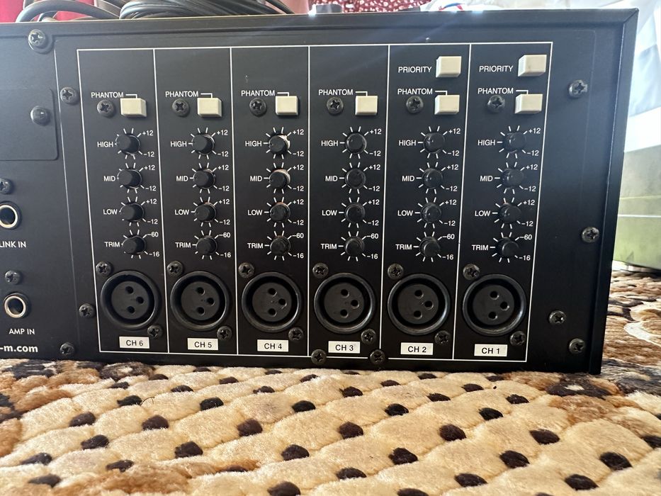 Amplificator Mixer Audio Profesional Inter-M PAM-360 – 360W / 100V / 5 Zone