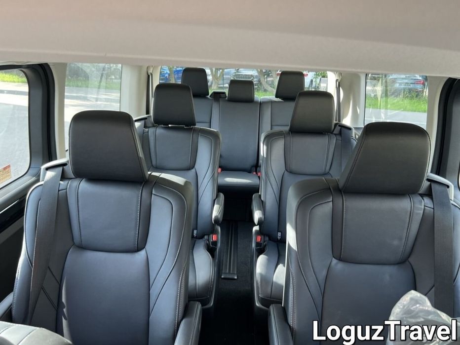 Гид с минивеном до 8 мест Бизнес класс с регулировкой кресел, массажем