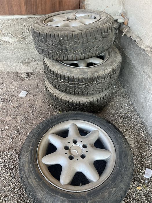 Диски с зимней резиной