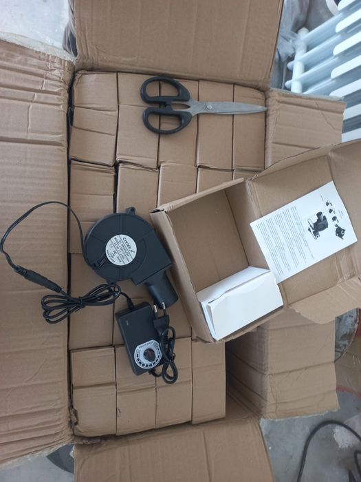 Турбинный вентилятор с регулятором