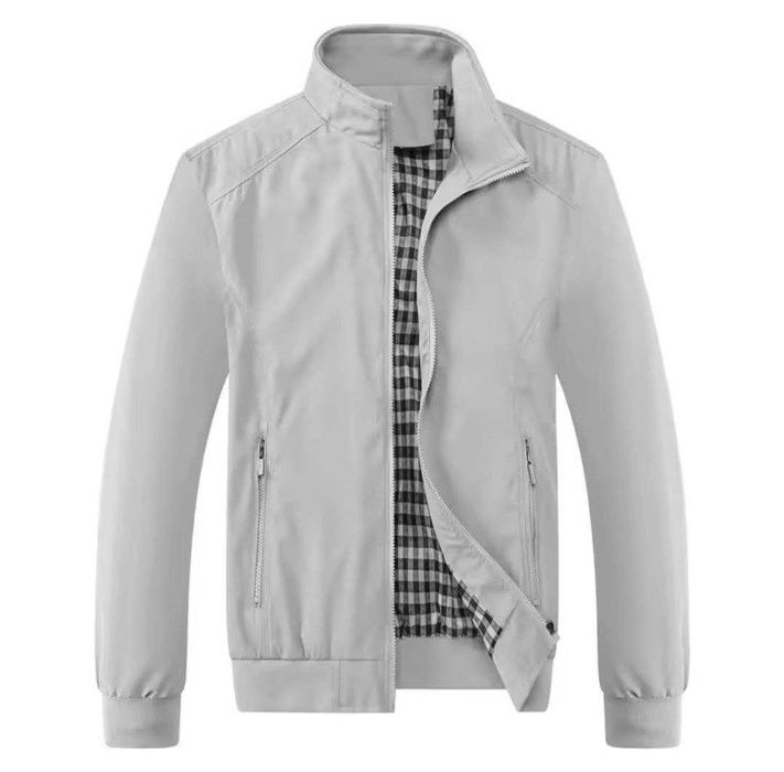 ЛЕКО СИВО БОМБЪР ЯКЕ, пълен размер L