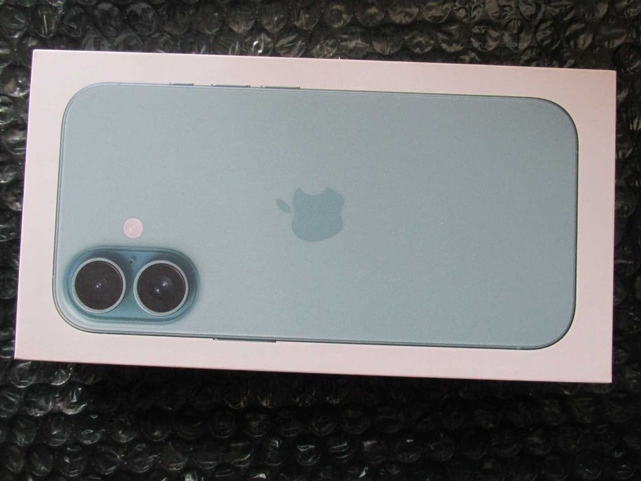 iPhone  16   128  GB ,  5 G   Teal  , NOU  ,  sigilat , neactivat