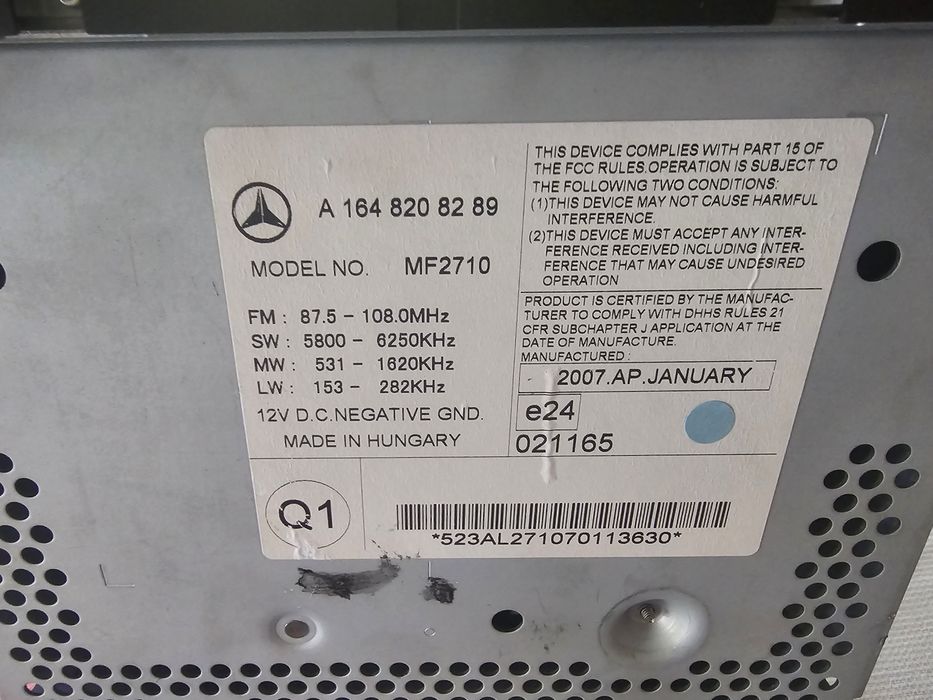 Мултимедия за мерцедес ML320