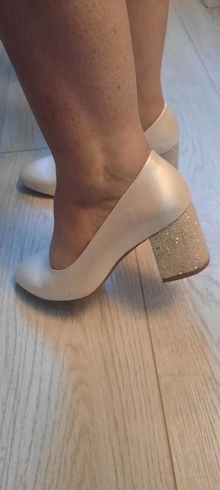 Pantofi de piele mireasa 37