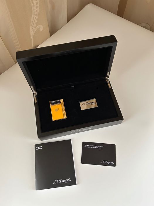 S.T. Dupont Cohiba Gatsby 2003 – запалка с 2 пламъка, пълен комплект