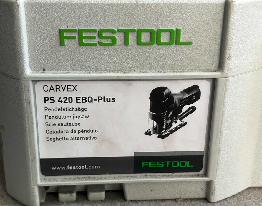 Fierastrau pendular profesional Festool Carvex PS 420 EBQ Plus nou