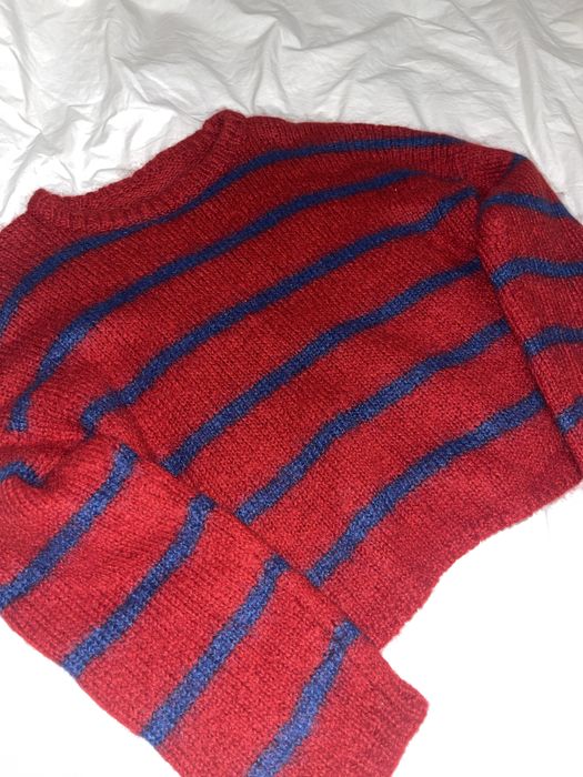 Свитер ручной работы мохер