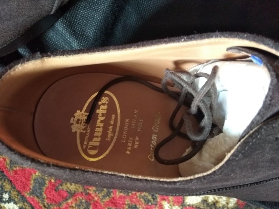 Прекрасные туфли из качественного замша, ручной работы от Итальянского