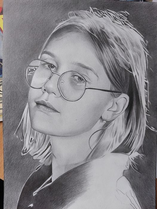 Портреты карандашом.