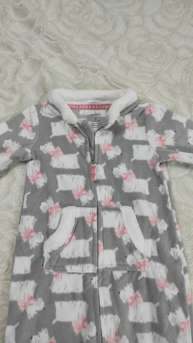 Флисовый слиппер на девочку 9-ти месяцев