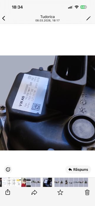Caseta direcție electrică completă VW Caddy 1K0909144P / 1K0 909 144 P