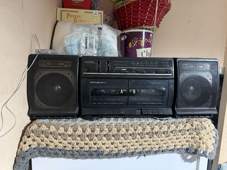 Casetofon radio boombox irradio wm 710