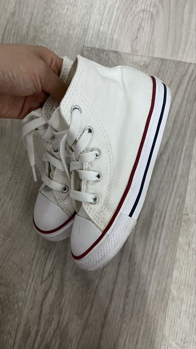 Белые кеды детские , converse оригинал