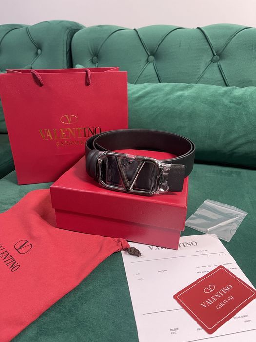 Curea Valentino piele naturala 100% Full Box Premium colectie noua
