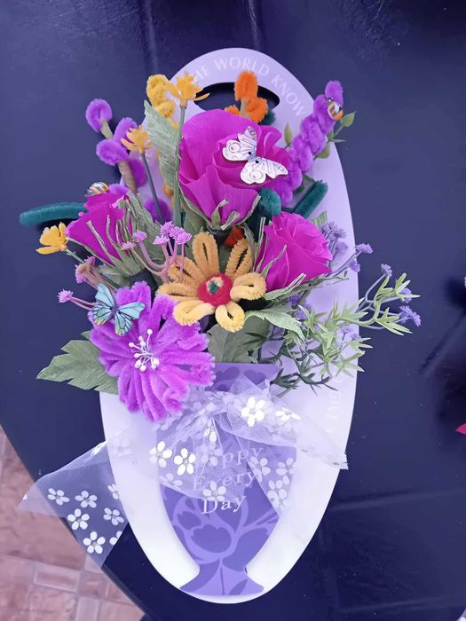 ЦВЕТЯ - ръчно изработени