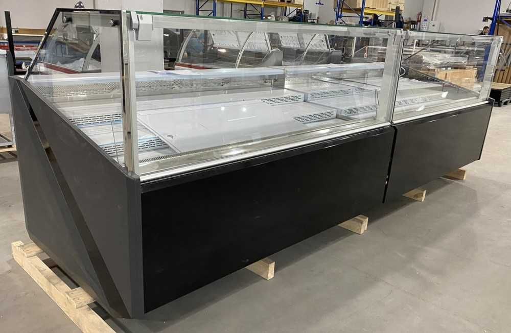 Vitrina orizontala / Mezeluri / Carne / FDI 160 cm - 90 CM expunere