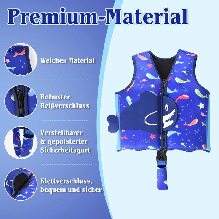 Неопренова детска жилетка 3-6 години от Nigecue