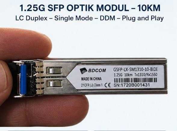 Продаётся  1.25G SFP BIDI DDM оптический модуль – 10KM