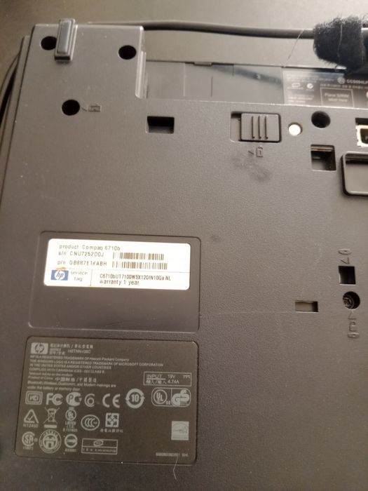 Лаптоп HP Compaq 6710 b
