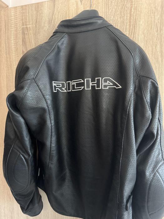 Яке за мотор,Richa XL кожено, лятно, ново