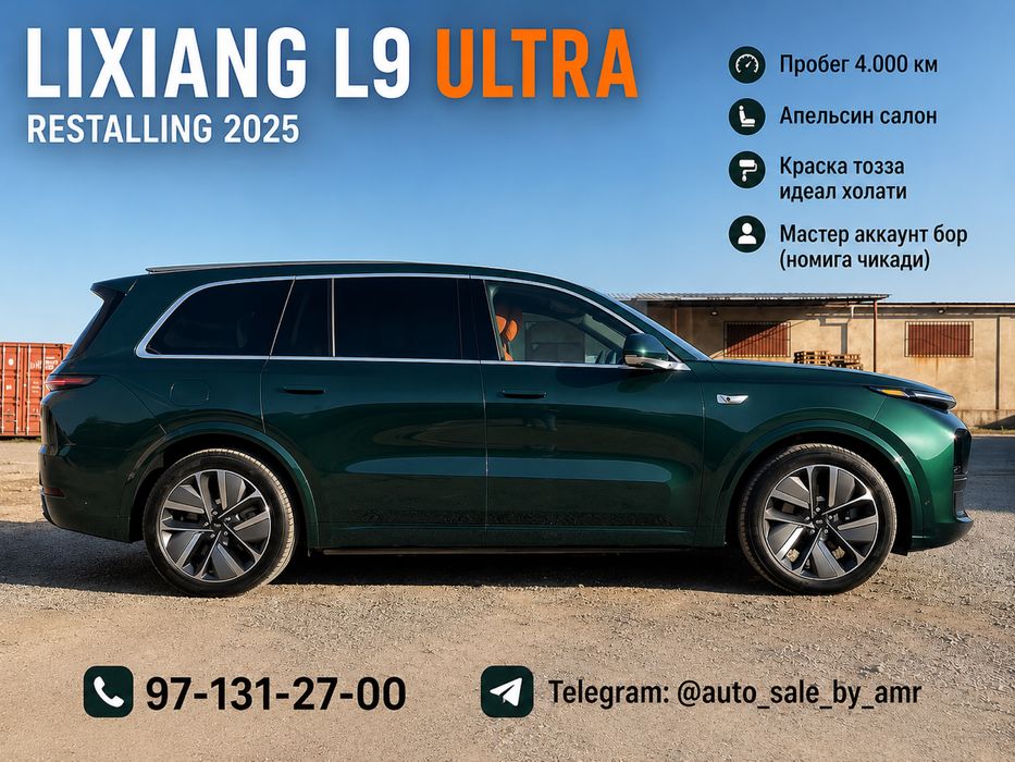 Li L9 Ultra Restailing