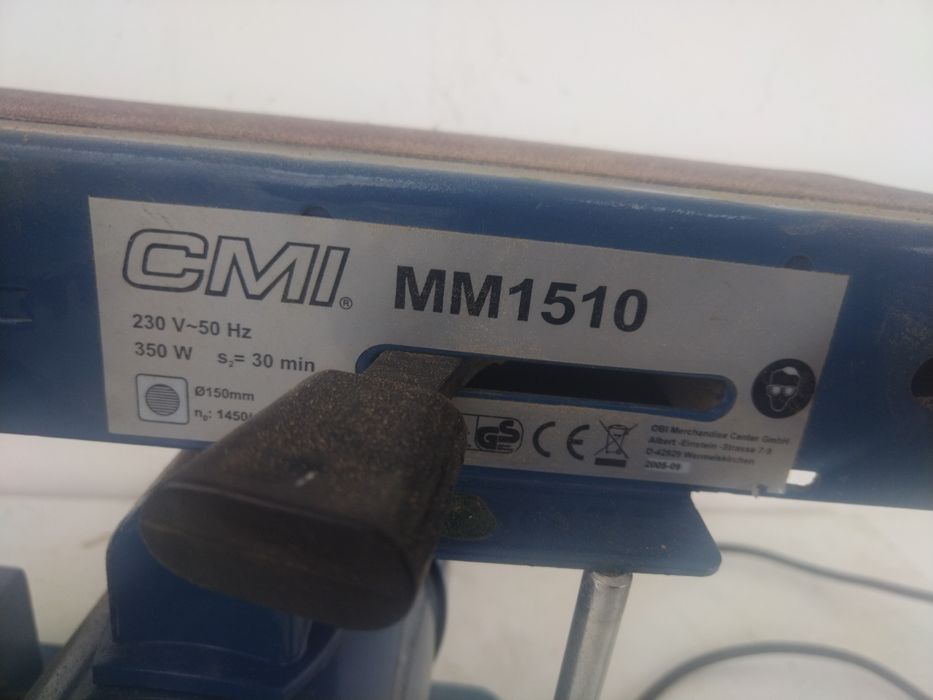 Лентов и дисков шлайф CMI 
MM 1510, 350W Внос от Германия 
ЦЕНА: 250лв