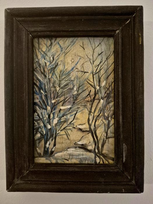 Картина масло  малка