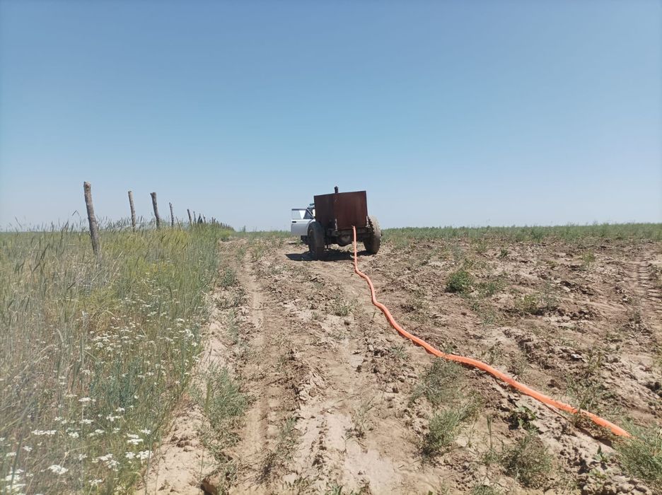 Прицеп бочка 1,5 куба. Бочка