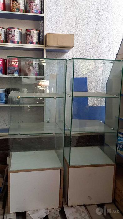 стеклянный прилавок для магазина   savdo prilavok