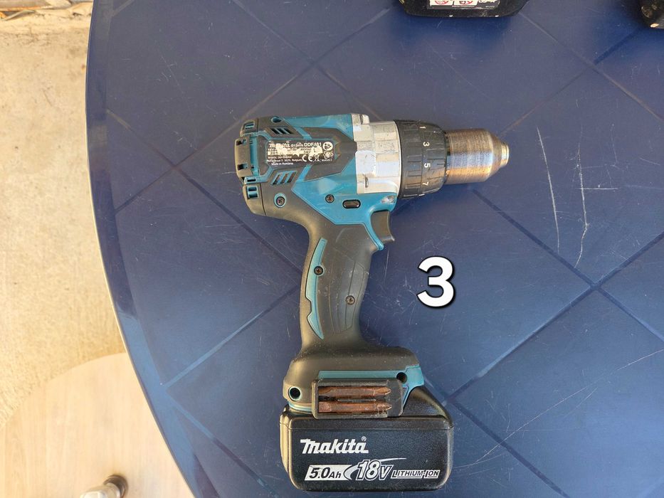 Комплект 4 бр. Акумулаторни Инструменти MAKITA 18V - ОТЛИЧЕН