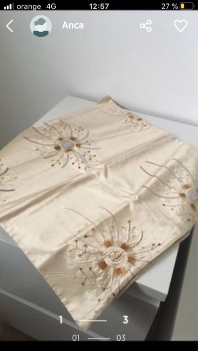 fata de perna ornamentala