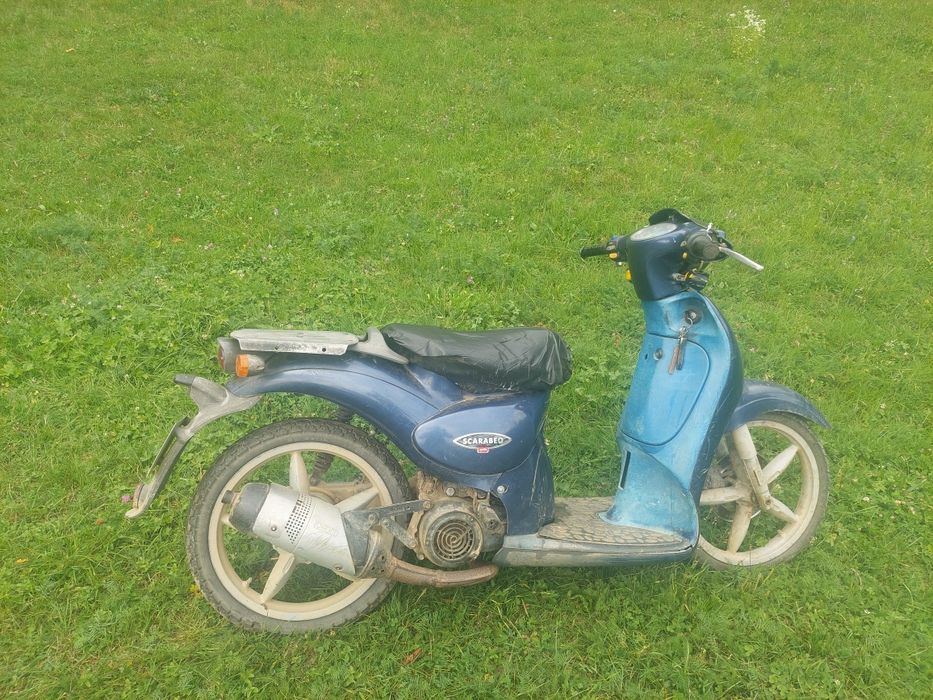 Vand scuter aprilia scarabeo 100cc 2t sau schimb cu cross 200cc /250cc