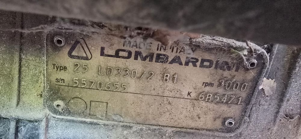 Дизельный двигатель Lombardini 380 в