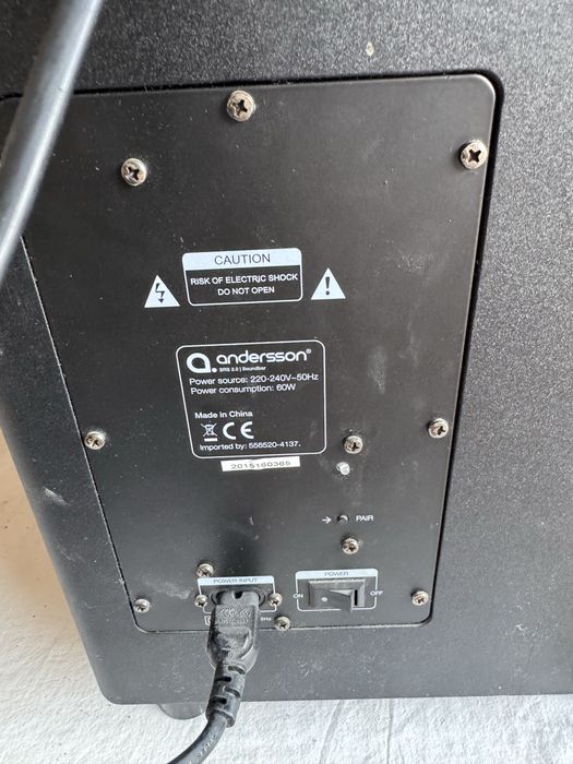 Продаю срочно саунбар с буфером