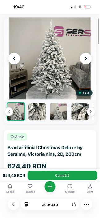 Vand brad de craciun artificial nou