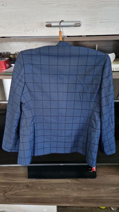 Пиджак клетчатый casual