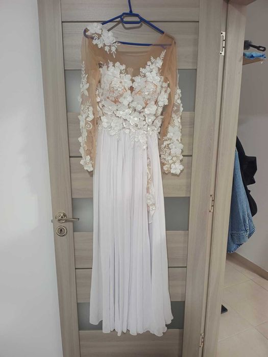 Rochie cununie nunta purtata o singura data