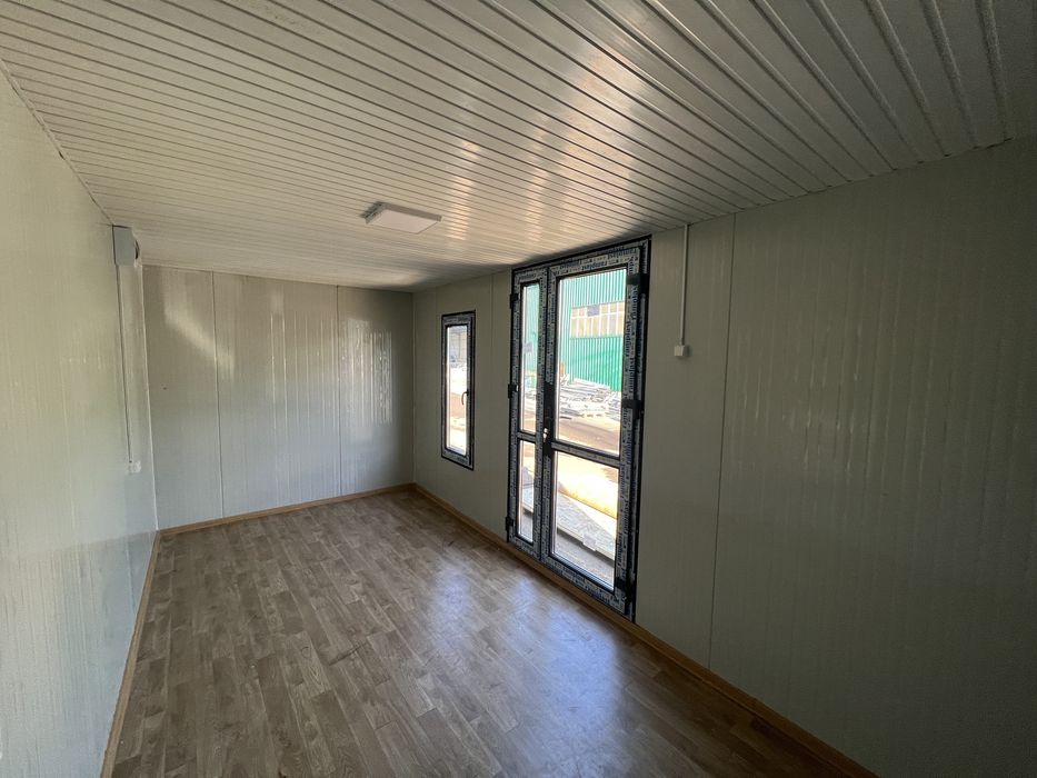 Container birou, Container santier, Container vitrat vitrina standard