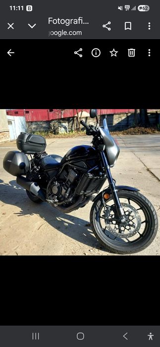 Honda rebel 1100 transmisie manuala  2021