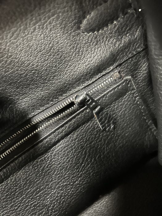 Geanta  Hermes birkin de piele