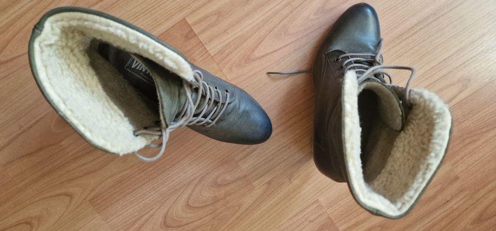 Ghete piele si îmblănite de iarna