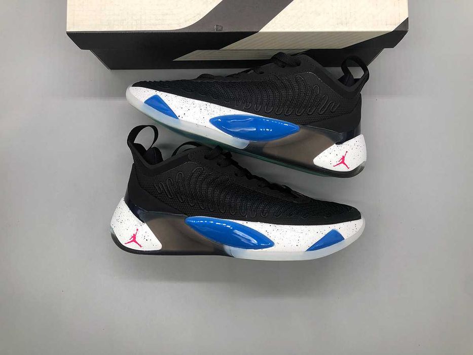Мъжки маратонки Nike Jordan Luka 1 Black/Metallic Silver-Signal Blue