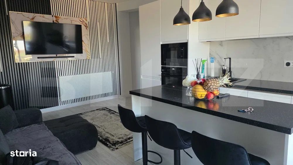Apartament 3 camere, Mobilat si utilat, Vedere deosebita - Falticeni