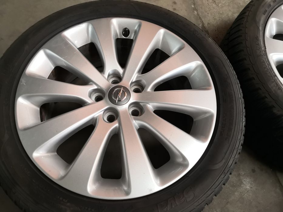 5х105 Опел opel 5x105 17 цола оригинални джанти с датчици